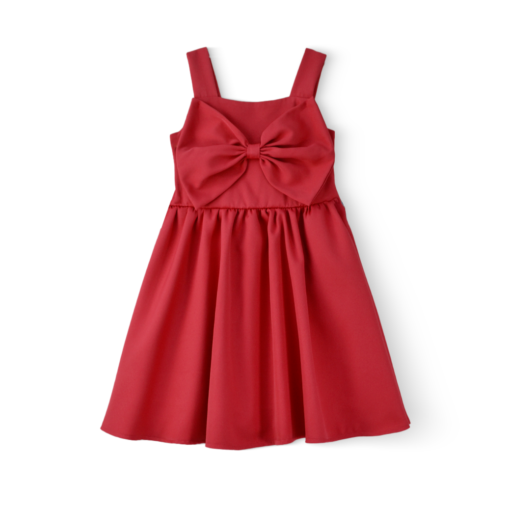 Vestido con moño para niña FLORY VENI0152