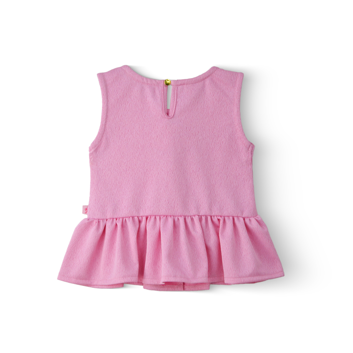 Blusa con tres moños al frente niña Flory BLNI0064