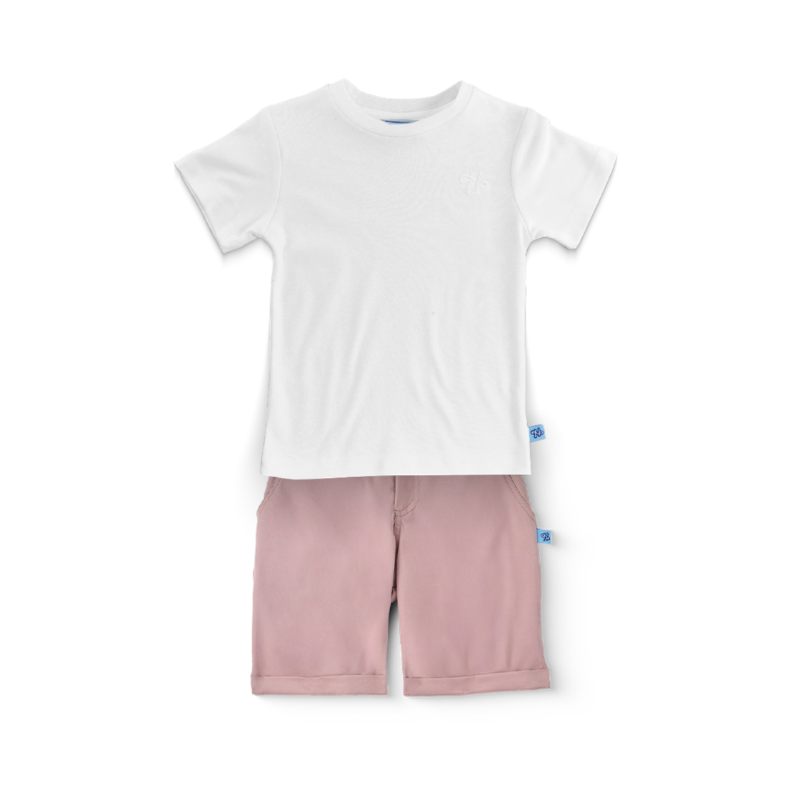 Conjunto de playera básica y bermuda para niño Heri CONN0007
