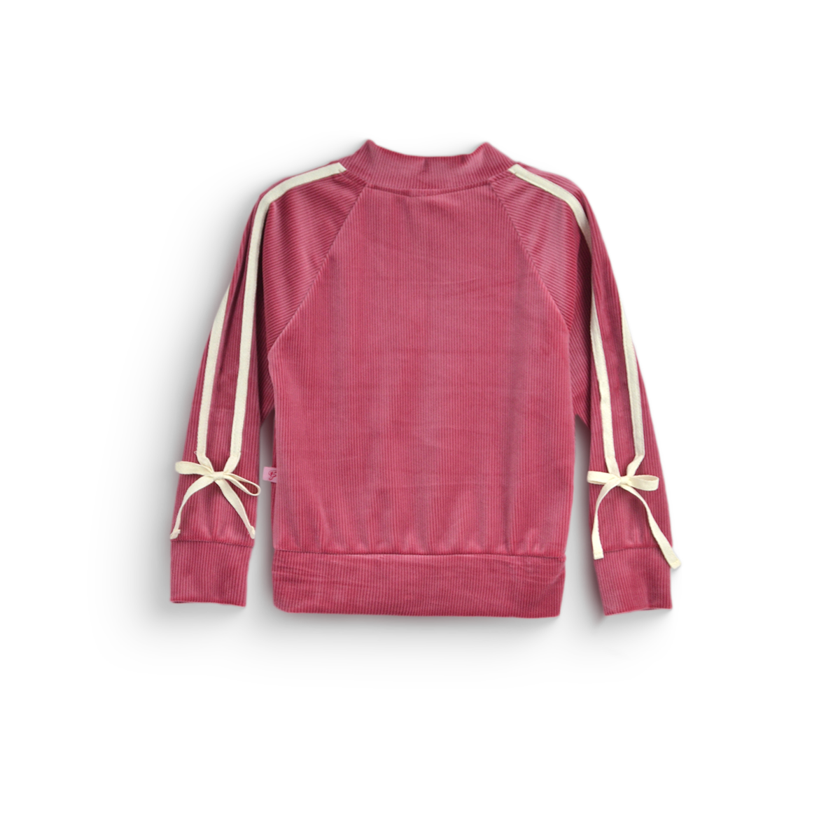 Conjunto aterciopelado con franjas a rayas CONI0041 Niña