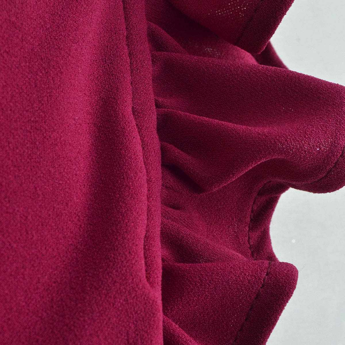 Vestido con olanes y moño en cintura | VENI0204 | tallas ch-m-gr-xg