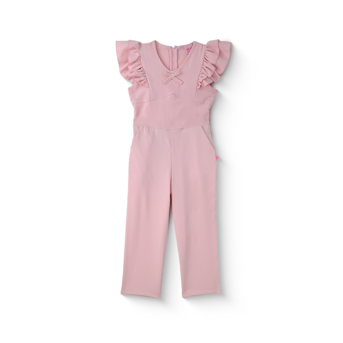 Mono manga mariposa con bolsas y resorte en espalda para Niña Flory JSNI0010