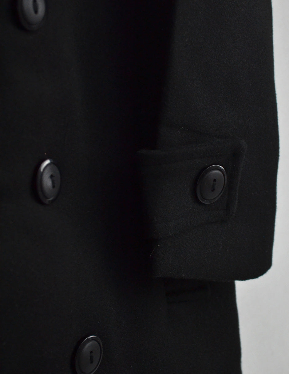 Abrigo de paño forrado con botones niño Heri ABNN0001