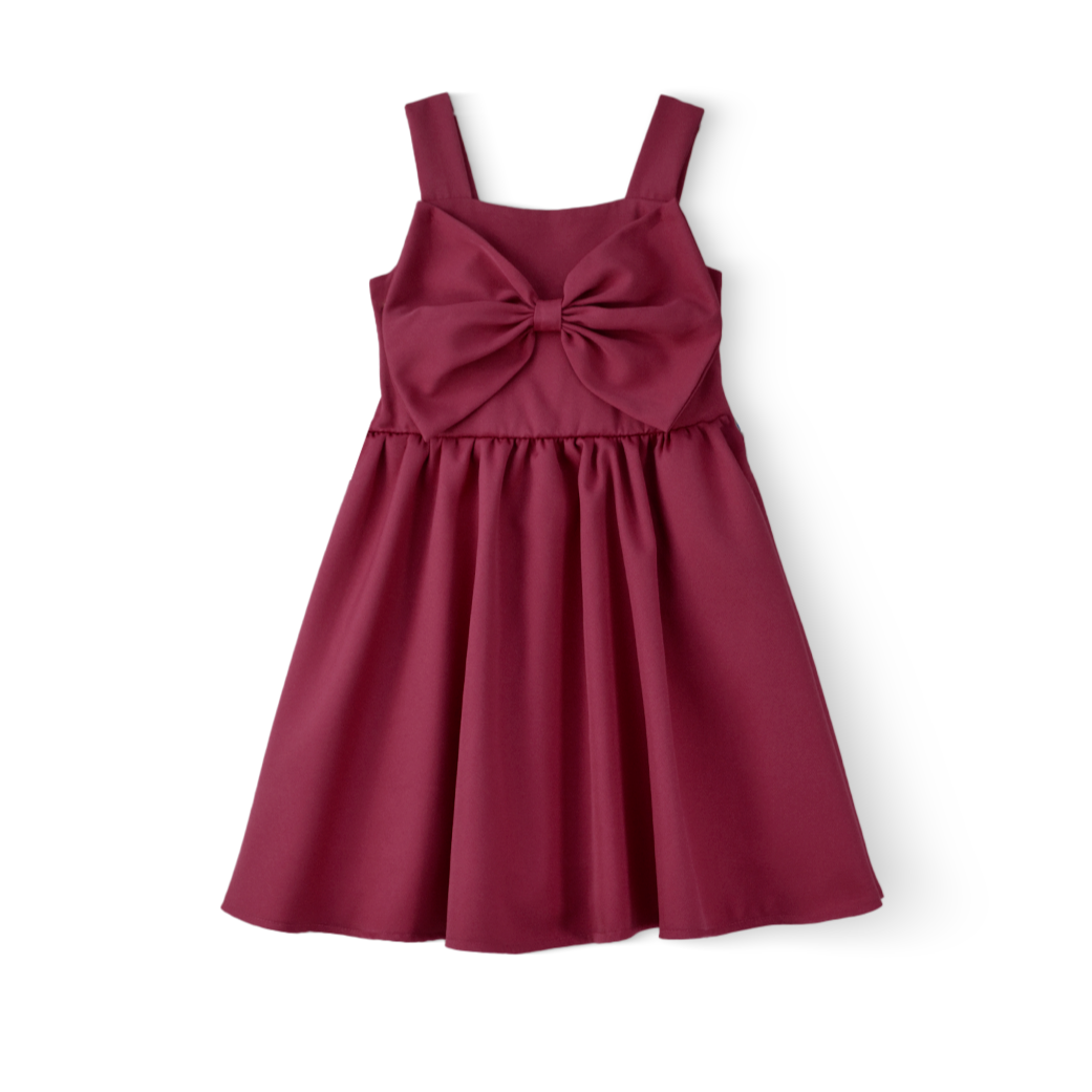 Vestido con moño para niña FLORY VENI0152