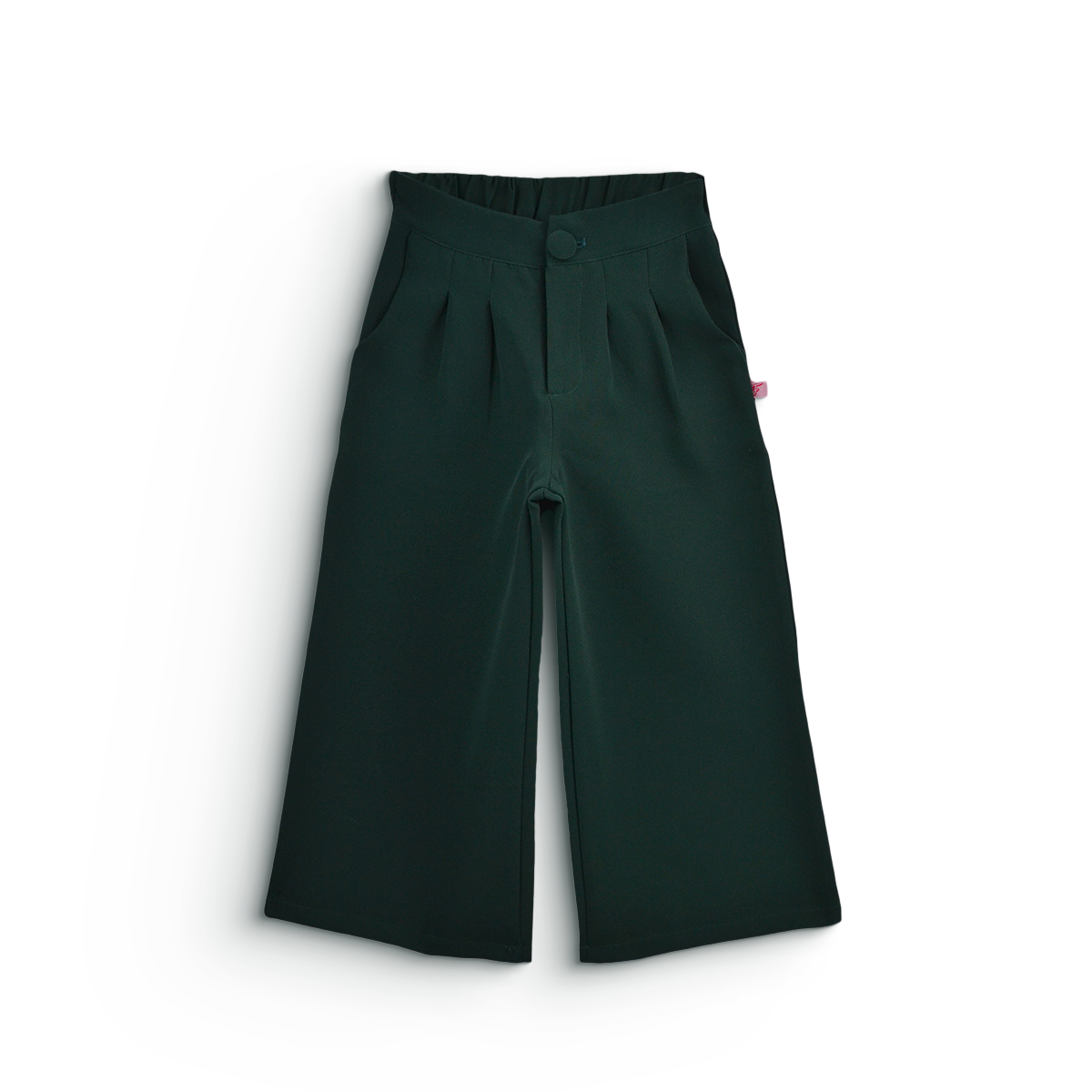 Pantalón con pinzas y botón forrado para Niña Flory PANI0009