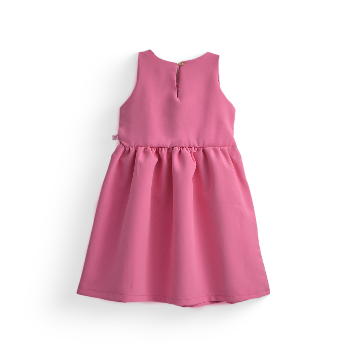 Vestido con moño y botones para Niña VENI0181