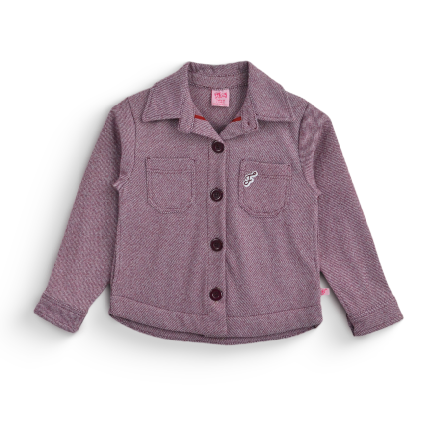 Sobrecamisa a cuadros para niña FLORY SCNI0001