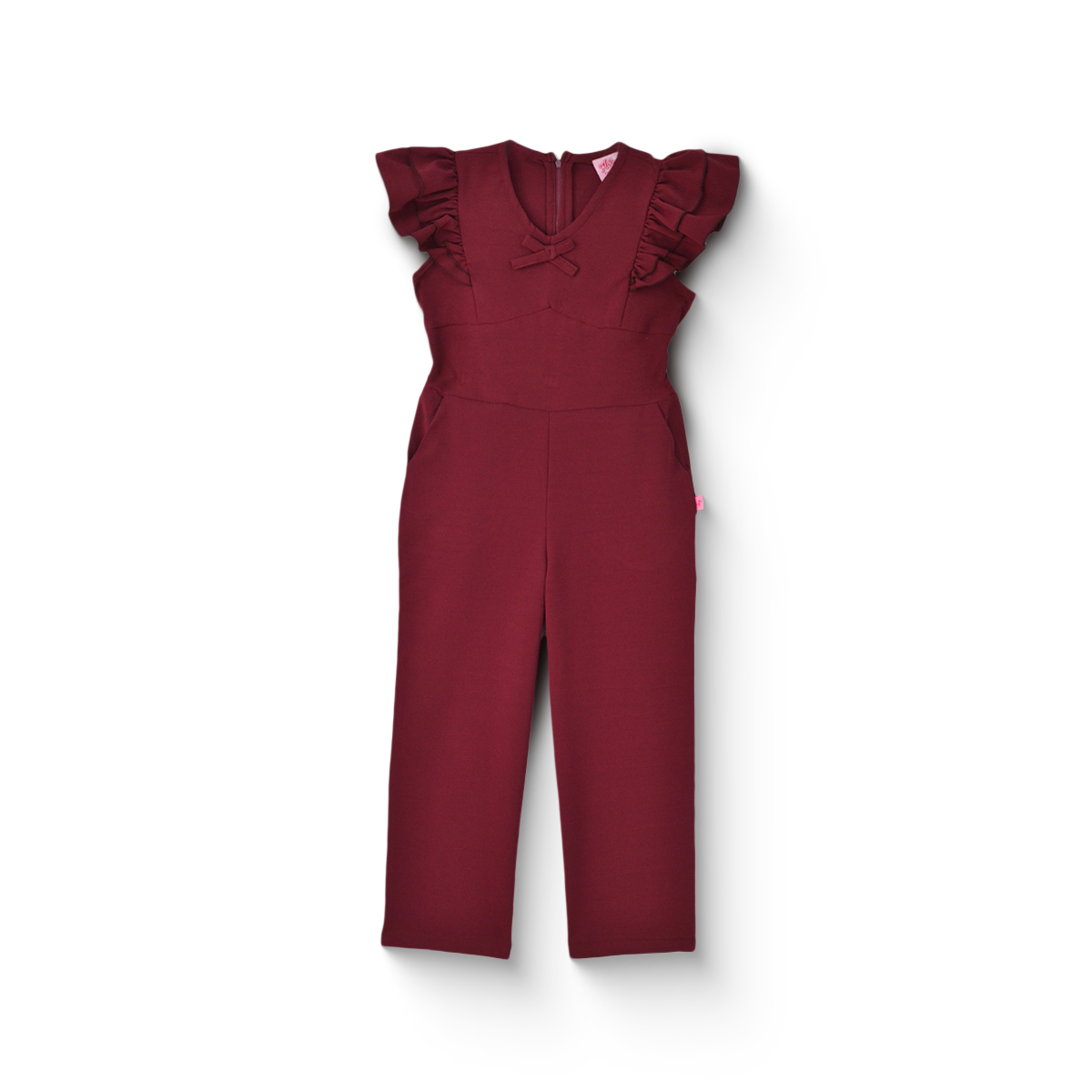 Mono manga mariposa con bolsas y resorte en espalda para Niña Flory JSNI0010