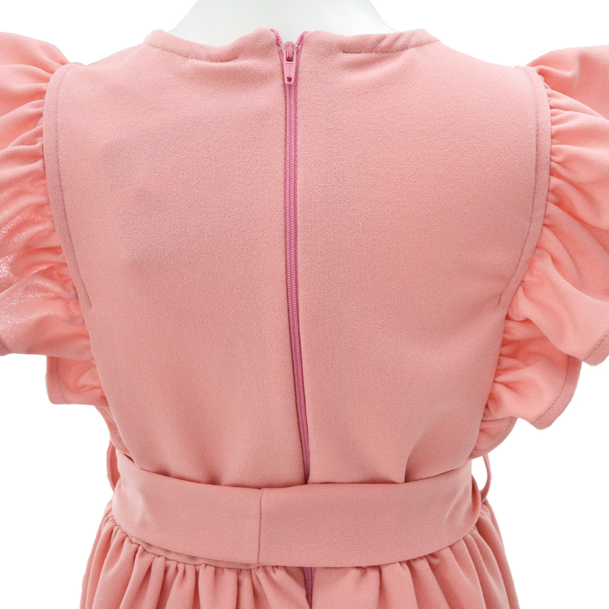 Maxi vestido con cinturón niña Flory MVNI0001