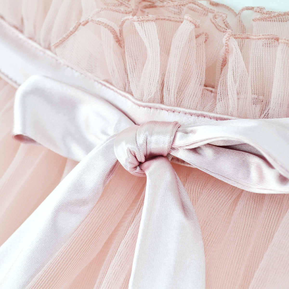 Vestido de ceremonia con caída Niña Flory VENI0145