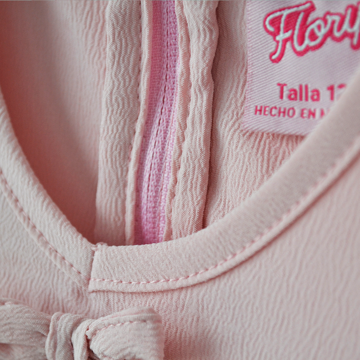 Mono manga mariposa con bolsas y resorte Teen Flory JSJU0005