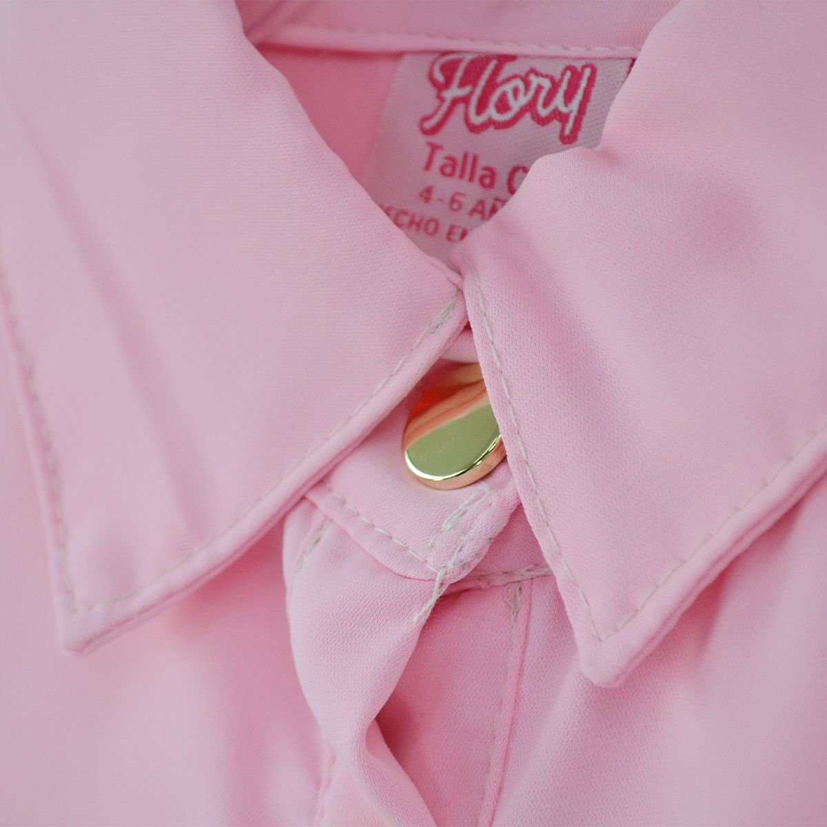 Vestido tableado con cinturón niña FLORY VENI0121