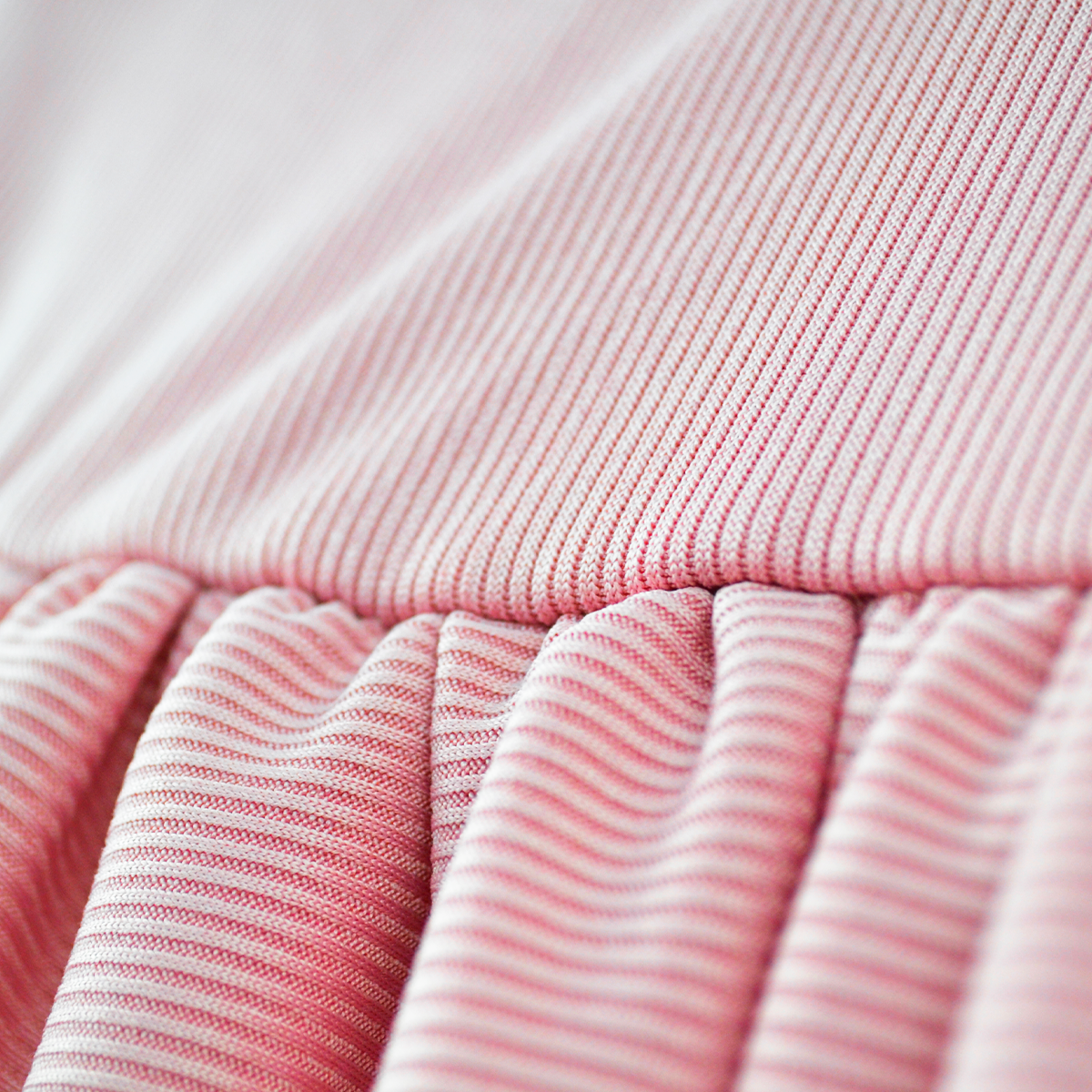 Vestido a rayas con manga olanes | VEBB0045 | tallas 1-2-3