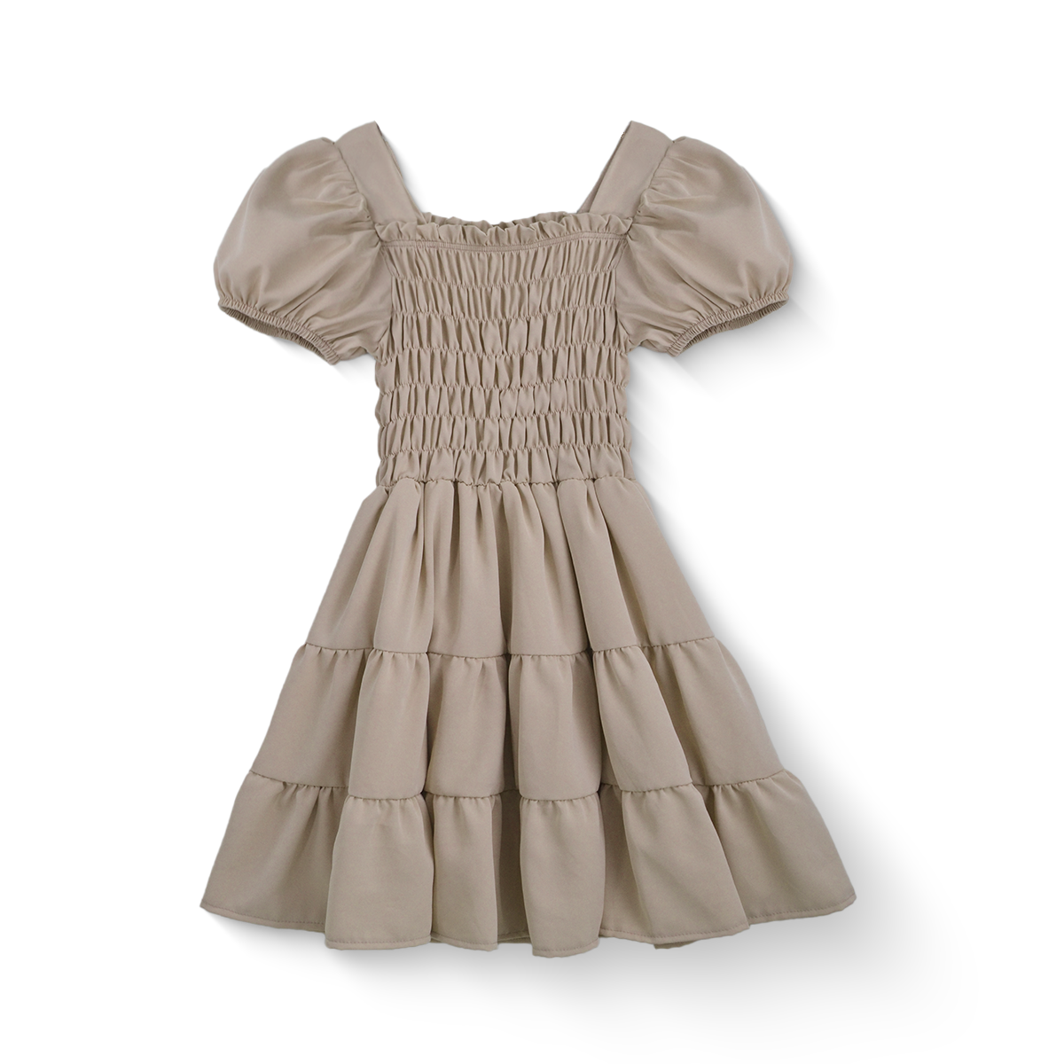 Vestido con manga abullonada Teen VEJU0015 Flory