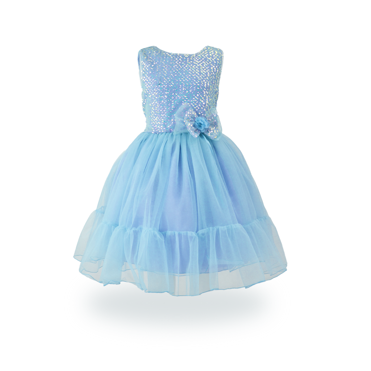 Vestido de Fiesta con Lentejuelas Niña Flory VENI0161