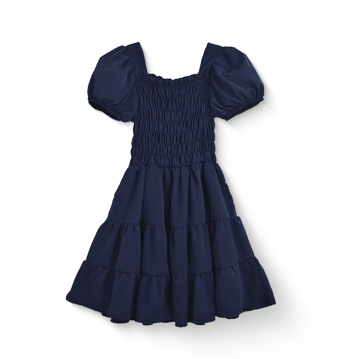 Vestido con manga abullonada Teen VEJU0015 Flory