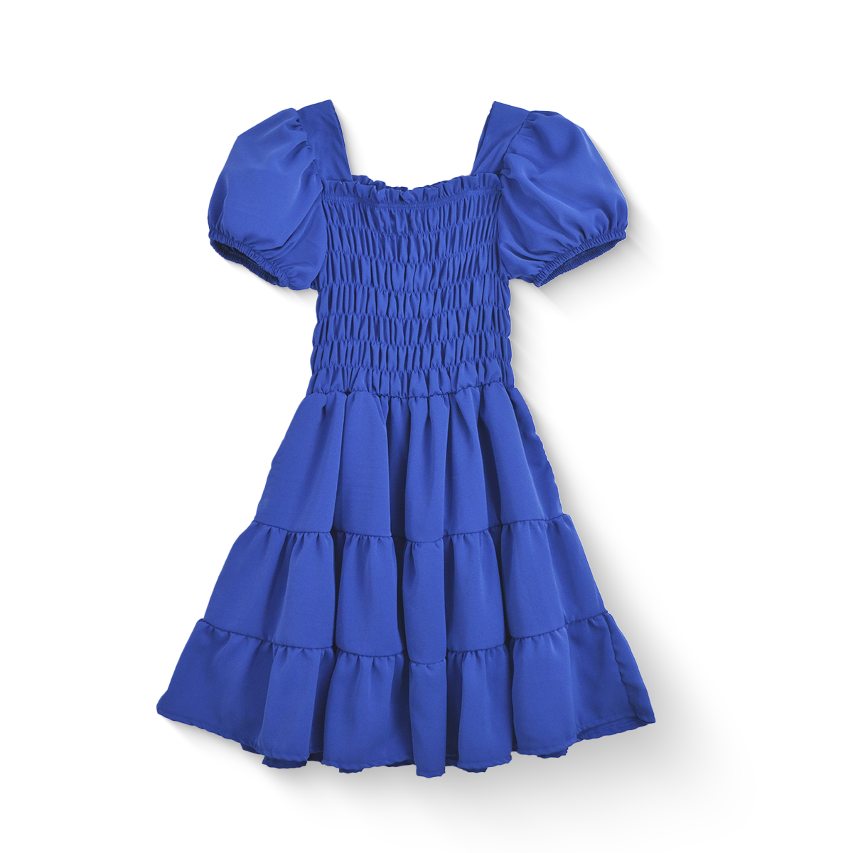 Vestido con manga abullonada Teen VEJU0015 Flory