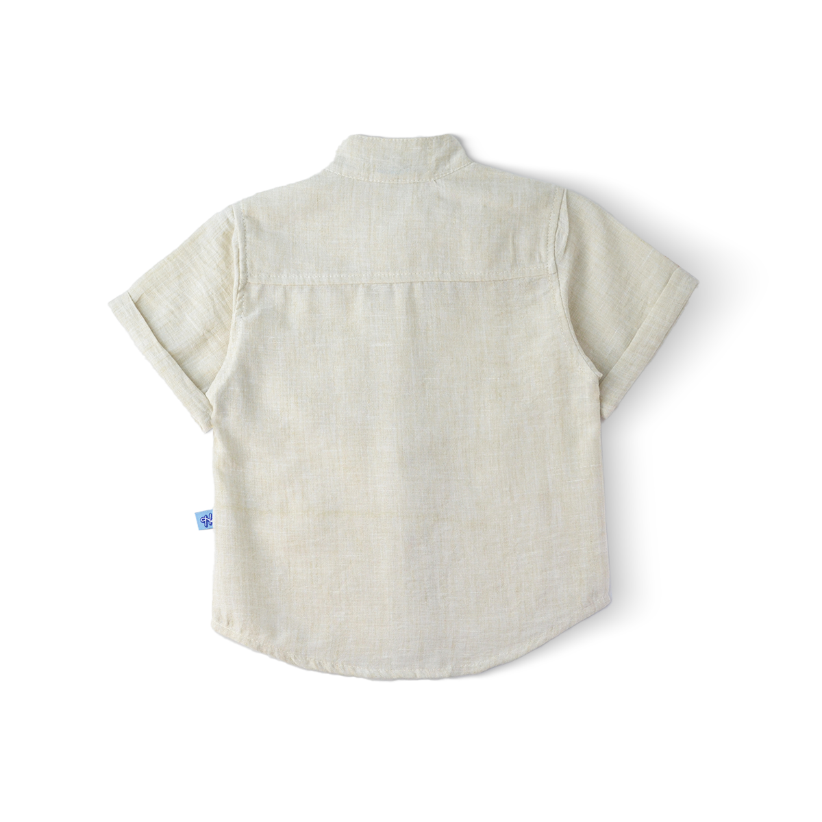 Conjunto de lino de camisa con botones y short niño bebé Heri CONB0004