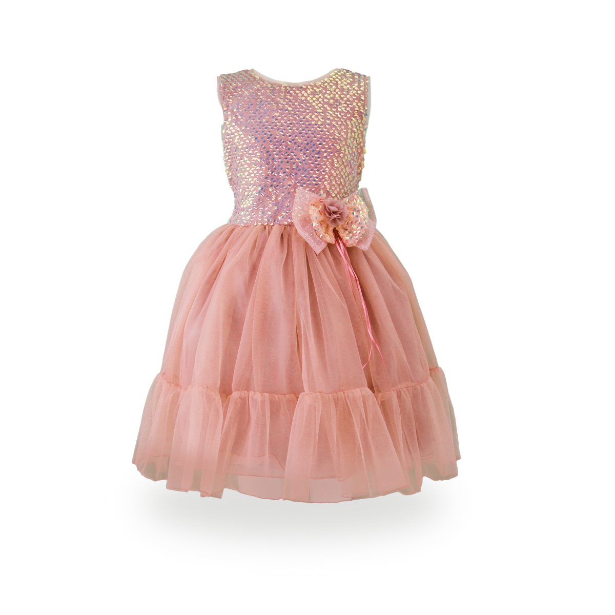 Vestido de Fiesta con Lentejuelas Niña Flory VENI0161