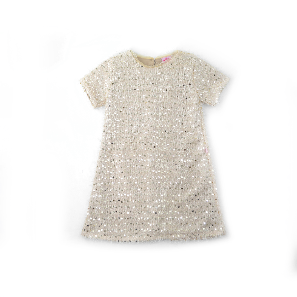 Vestido de Lentejuelas con Flecos para Niña Flory VENI0169