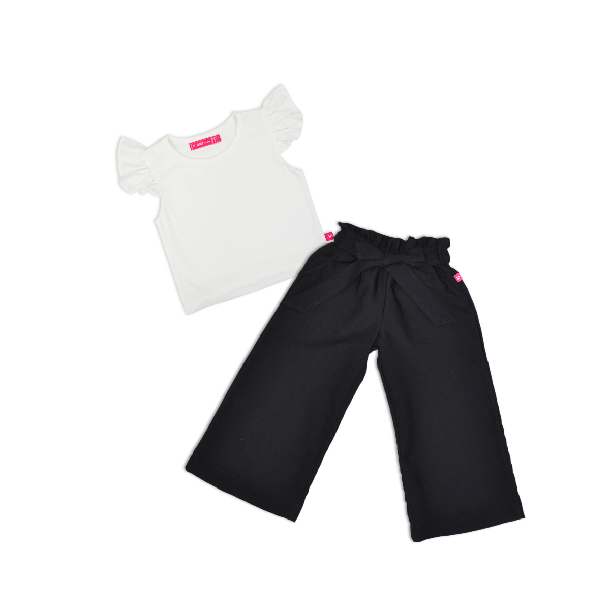 Conjunto blusa pantalón con moño niña FLORY CONI0011