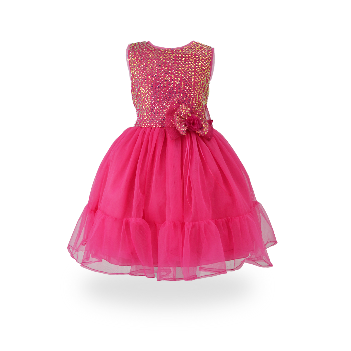 Vestido de Fiesta con Lentejuelas Niña Flory VENI0161