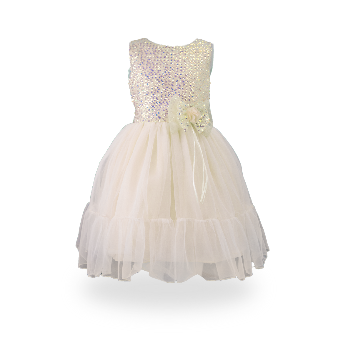 Vestido de Fiesta con Lentejuelas Niña Flory VENI0161