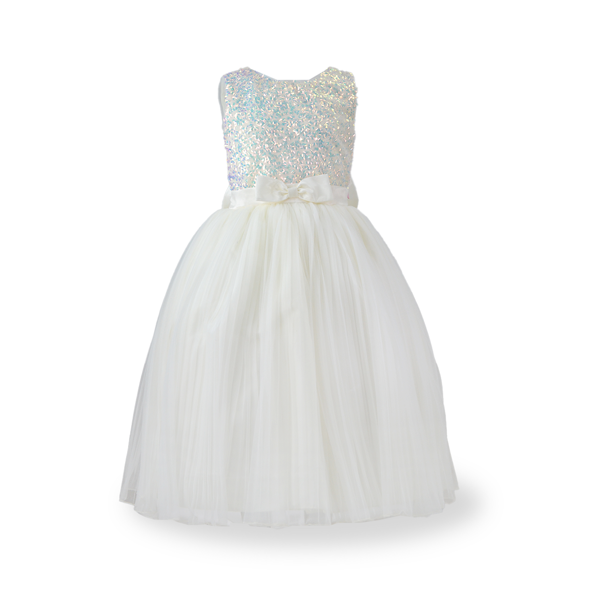 Vestido ceremonia de lentejuelas Niña Flory VENI0144