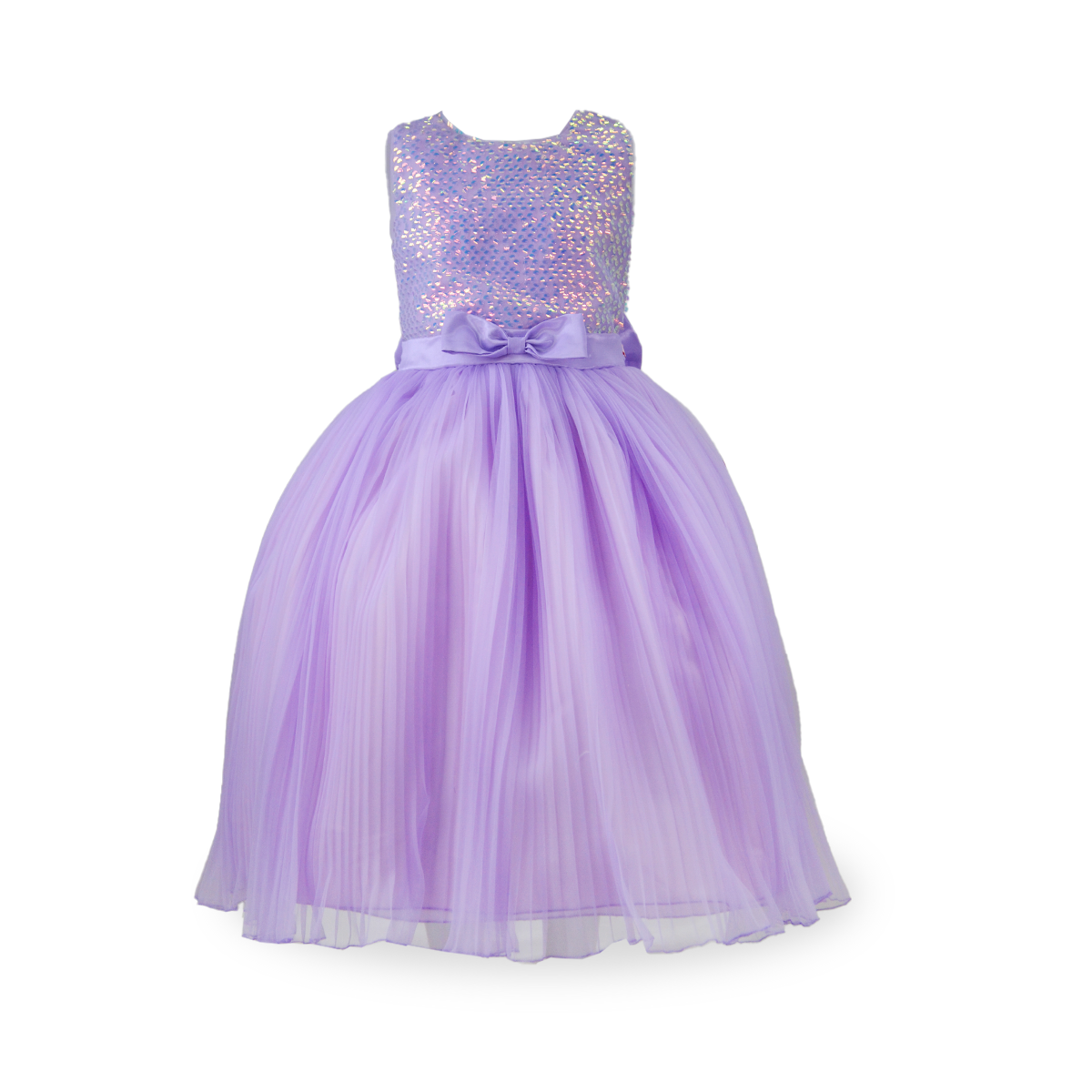 Vestido ceremonia de lentejuelas Niña Flory VENI0144