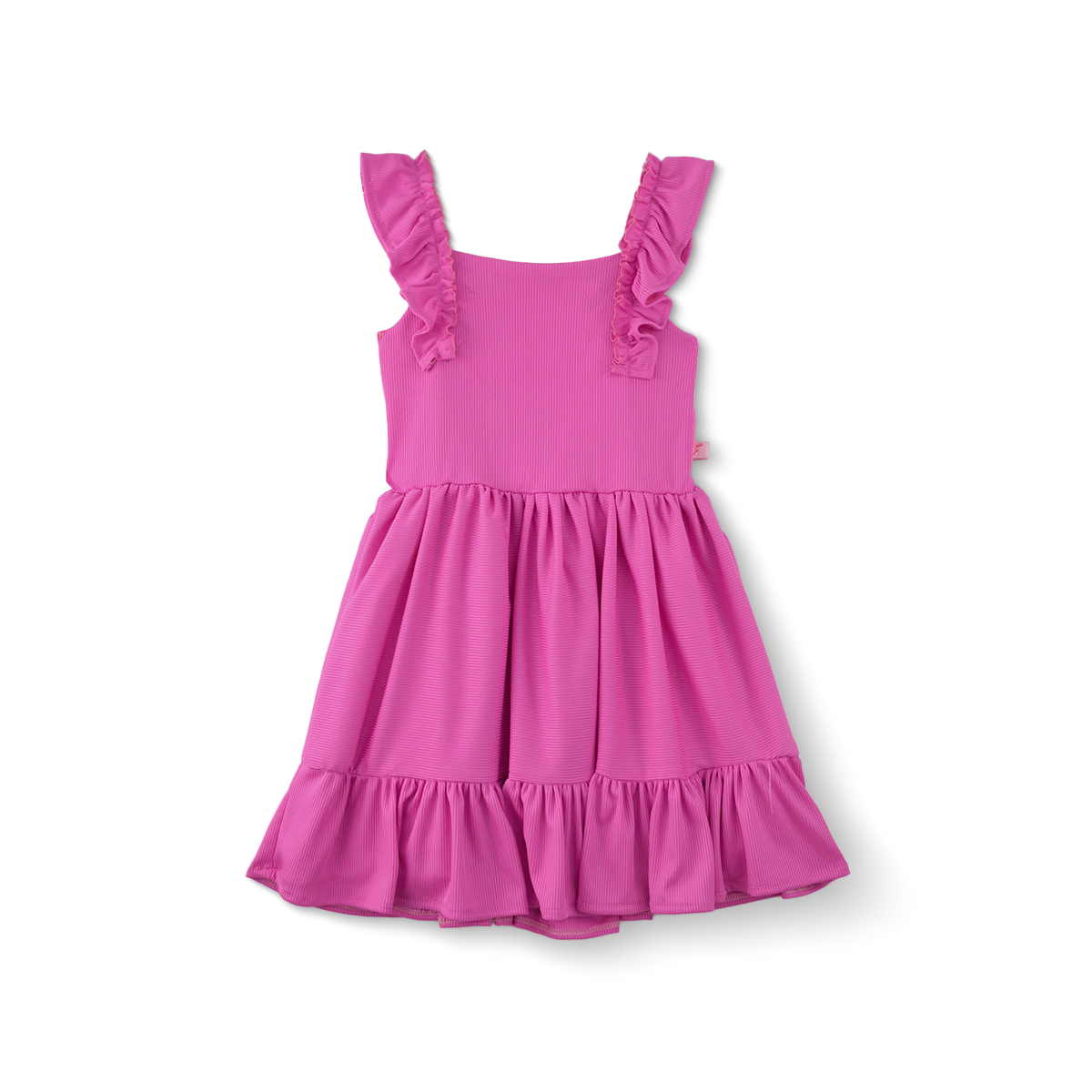Vestido a rayas con manga olanes Bebé FLORY VEBB0045