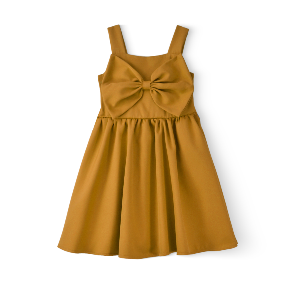 Vestido con moño para niña FLORY VENI0152