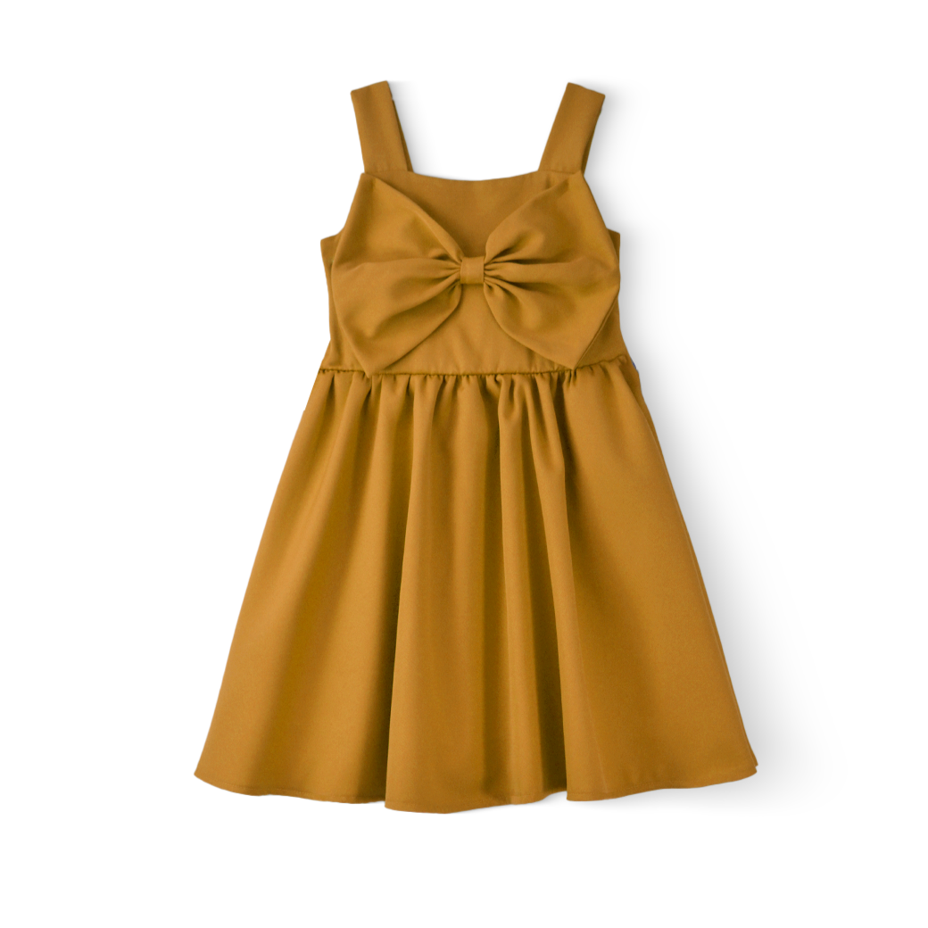 Vestido con moño para niña FLORY VENI0152