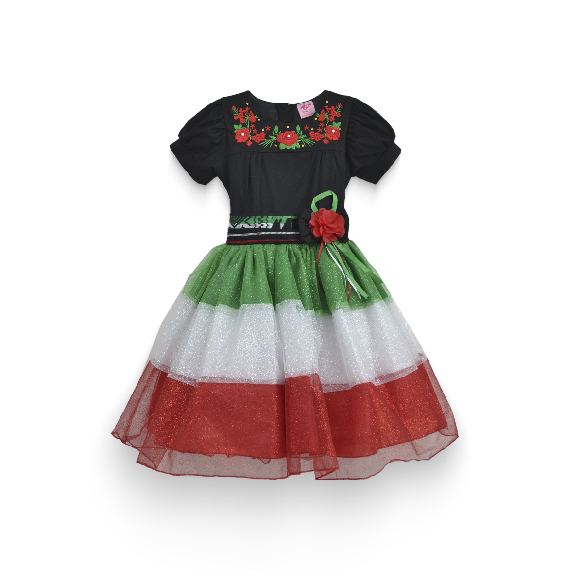 Vestido fiestas patrias niña Flory VENI0155
