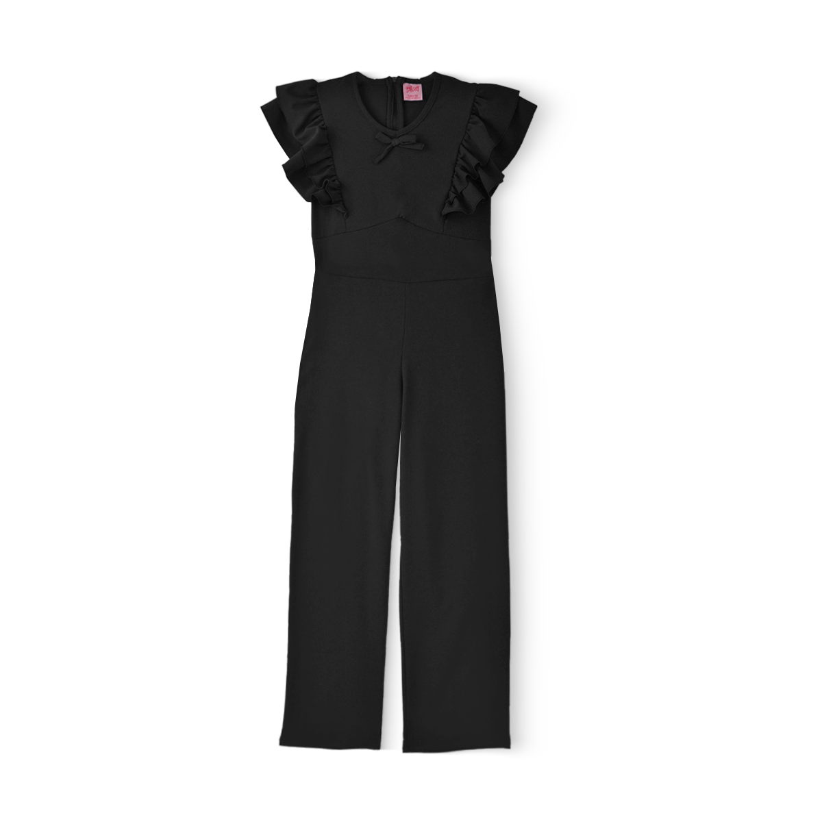 Mono manga mariposa con bolsas y resorte Teen Flory JSJU0005