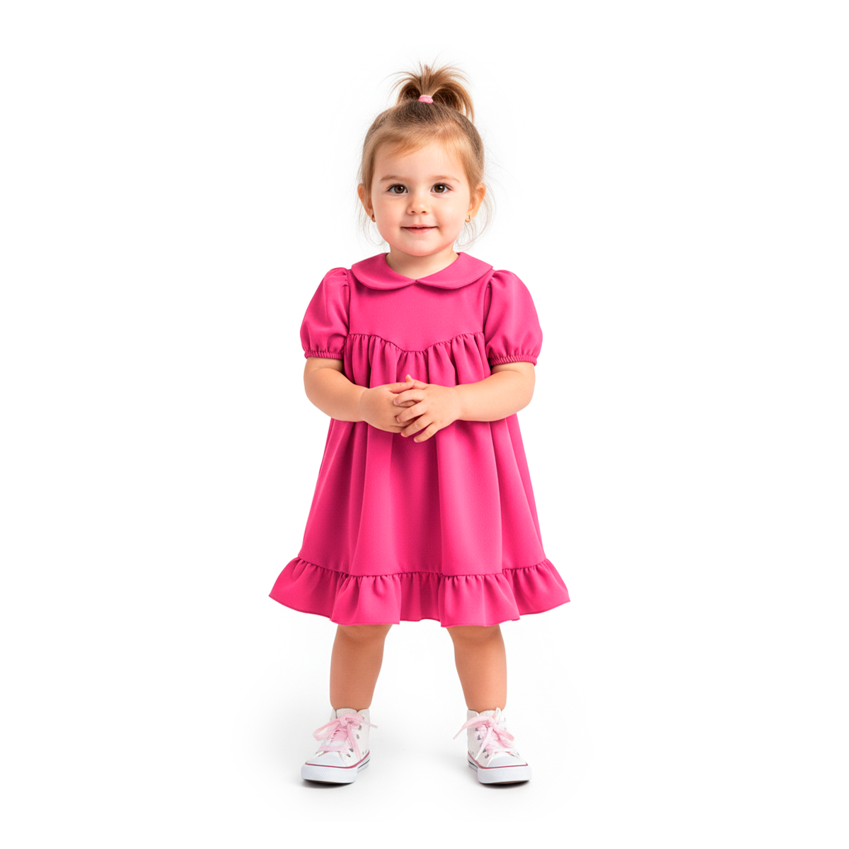 Vestido con moño para bebé | VEBB0126 | tallas 1-2-3