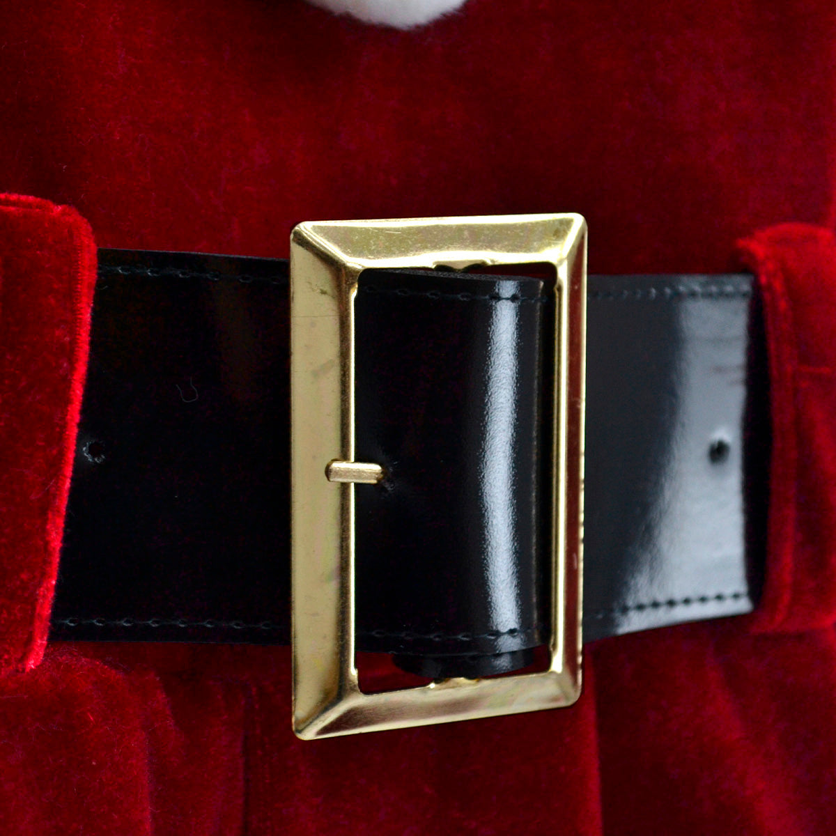 Vestido Santa Claus con cinturón y gorro cascabel para niña Flory VENI0182