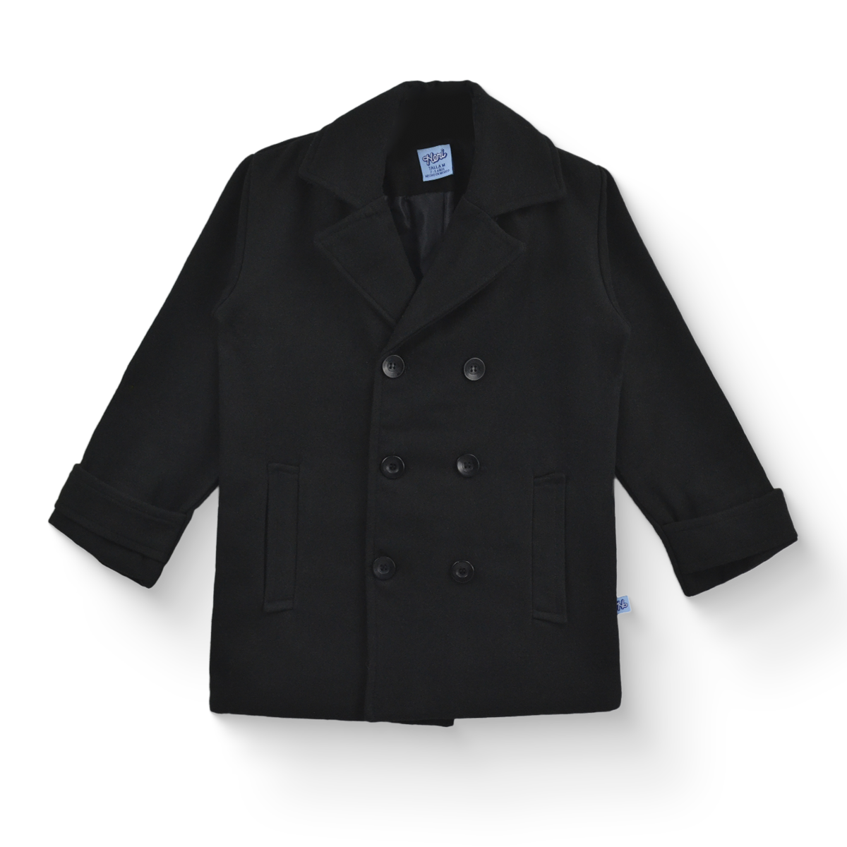 Abrigo de paño forrado con botones niño Heri ABNN0001