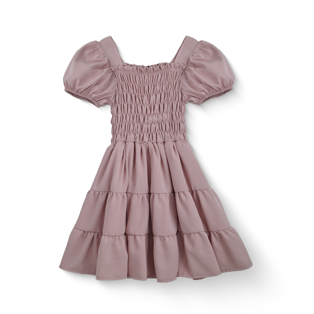 Vestido con manga abullonada Teen VEJU0015 Flory