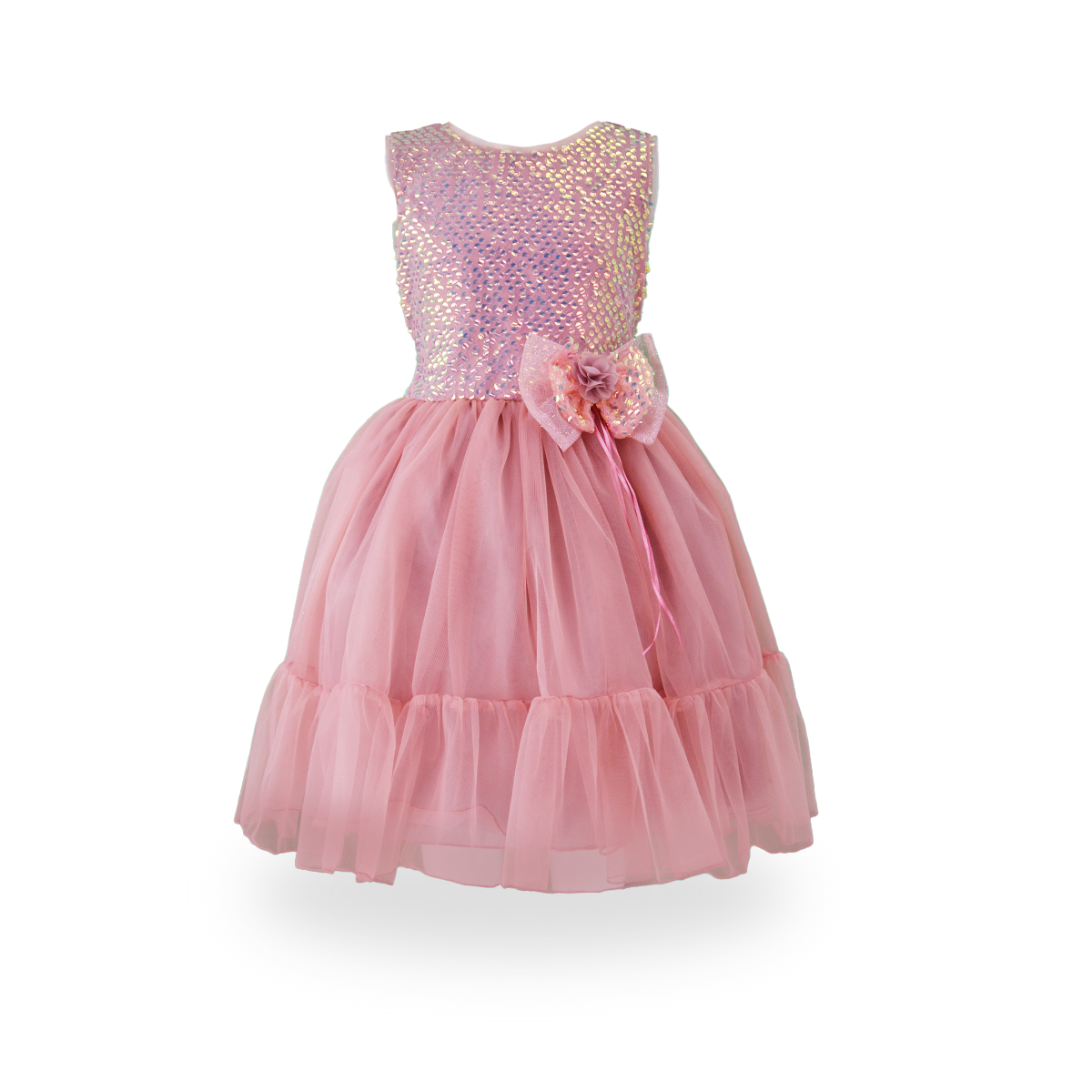 Vestido de Fiesta con Lentejuelas Niña Flory VENI0161