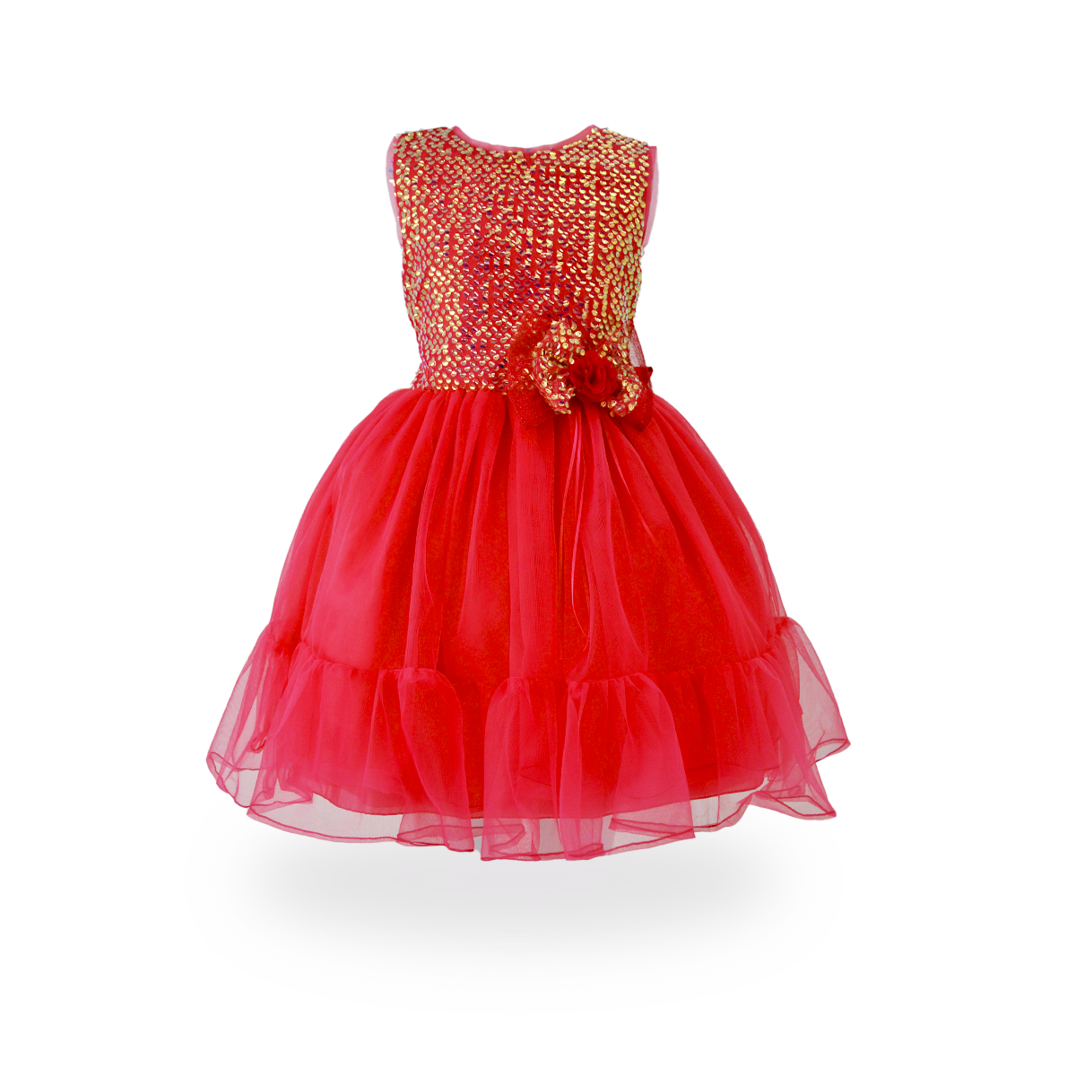 Vestido de Fiesta con Lentejuelas Niña Flory VENI0161