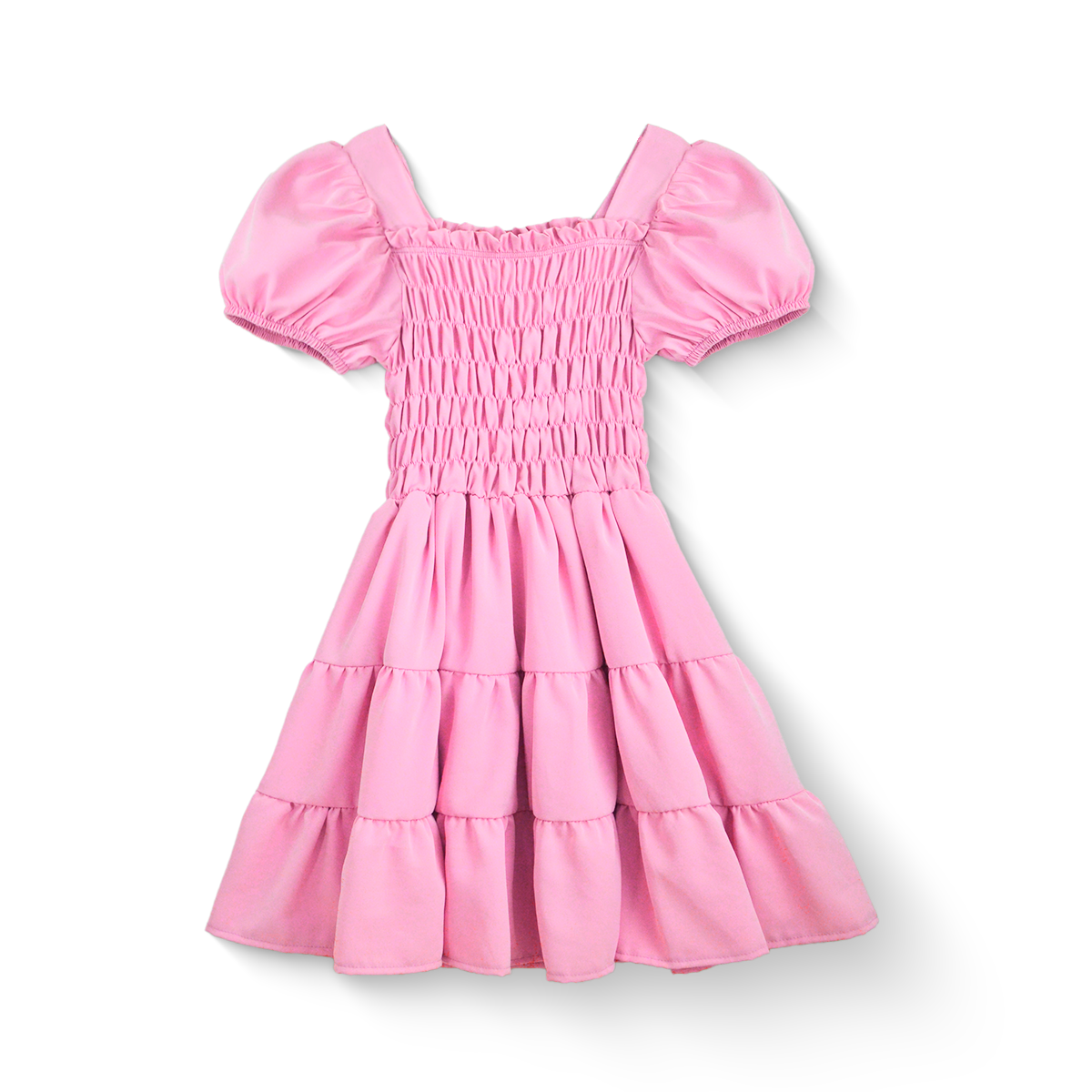 Vestido con manga abullonada Teen VEJU0015 Flory