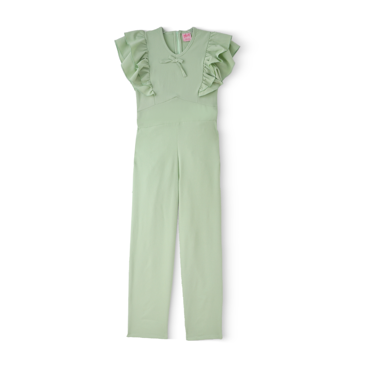 Mono manga mariposa con bolsas y resorte Teen Flory JSJU0005