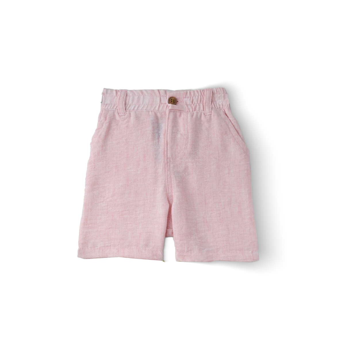 Conjunto de lino de camisa con botones y short niño bebé Heri CONB0004