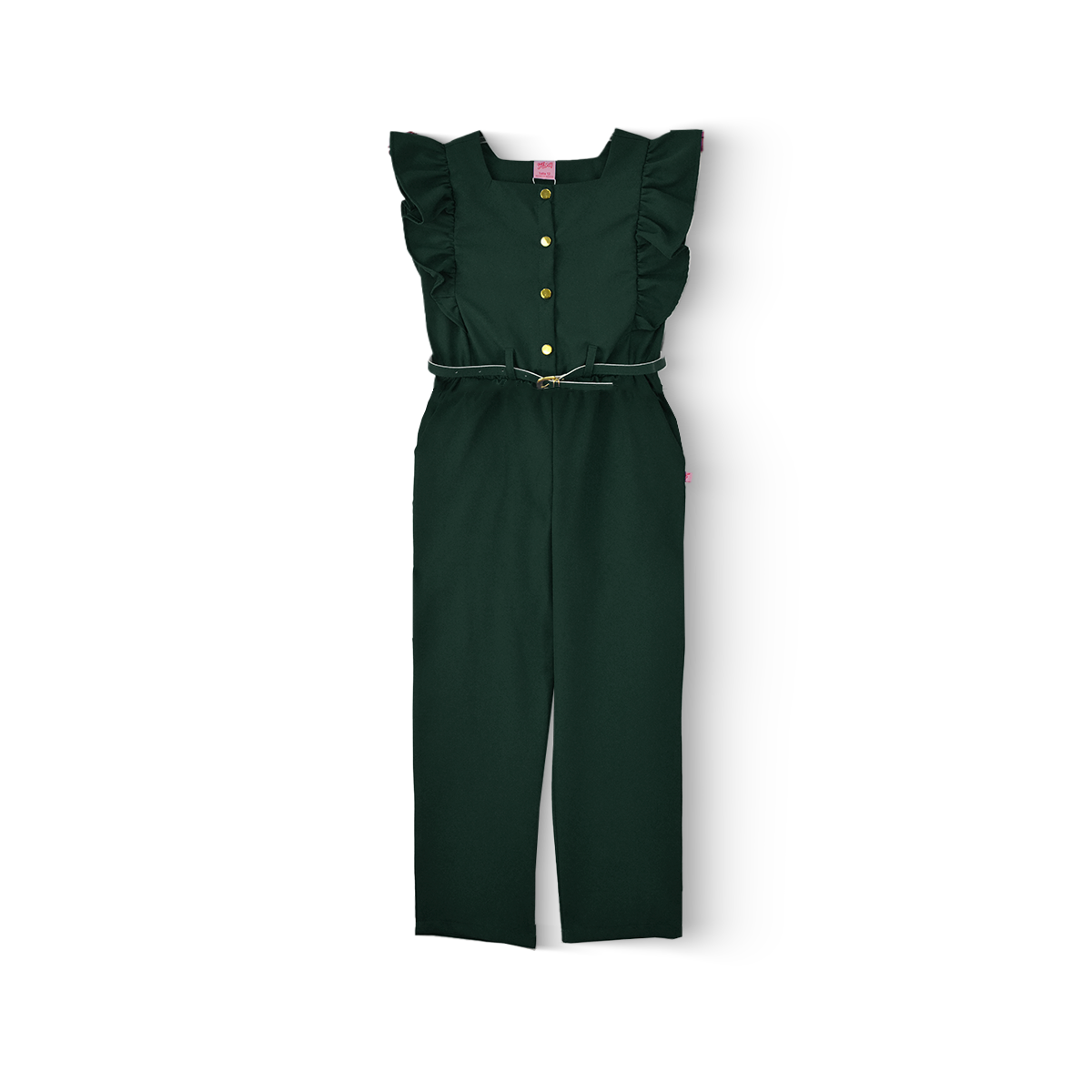 Mono con cinturón a tono Teen FLORY JSJU0001