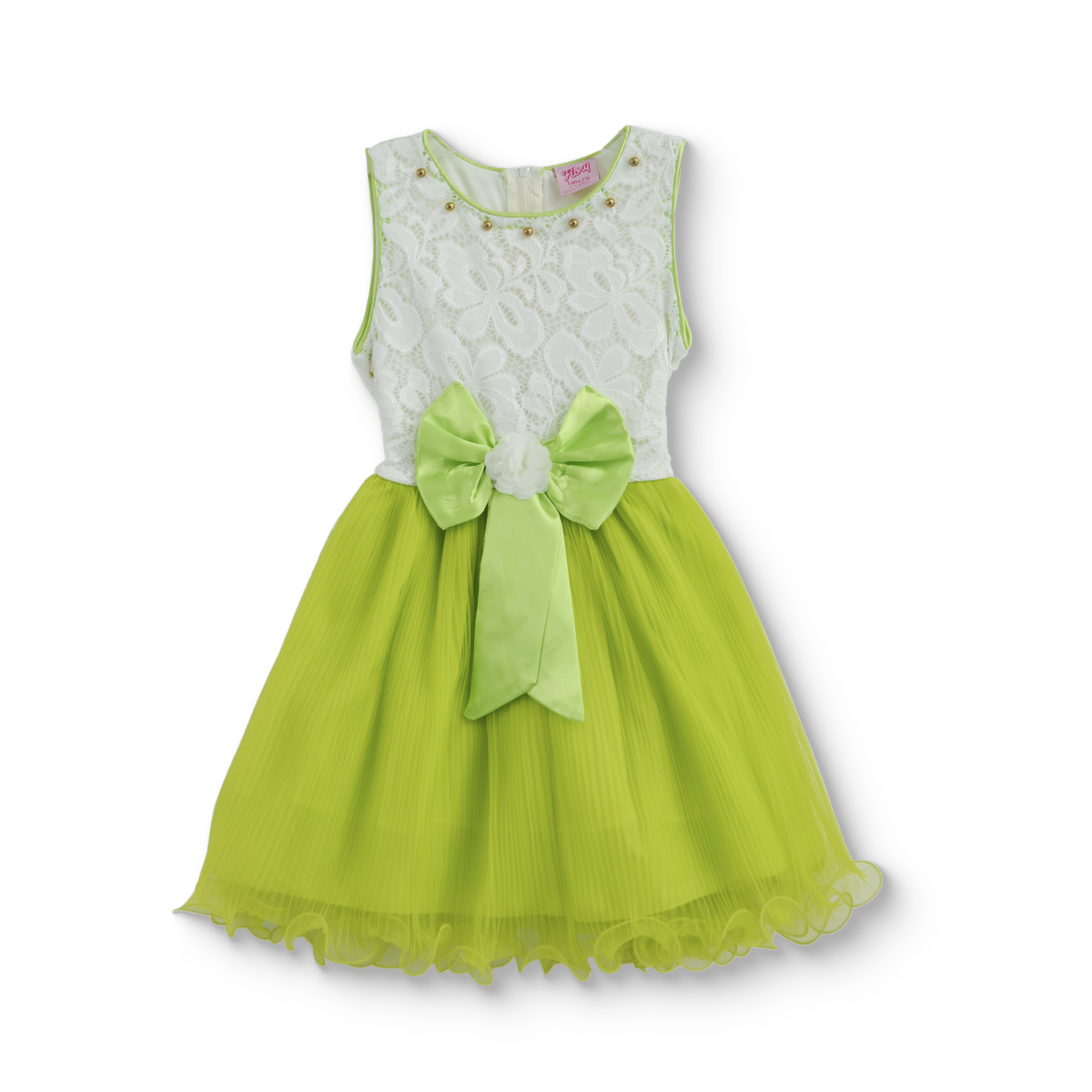 Vestido con moño para Niña Flory VENI0200