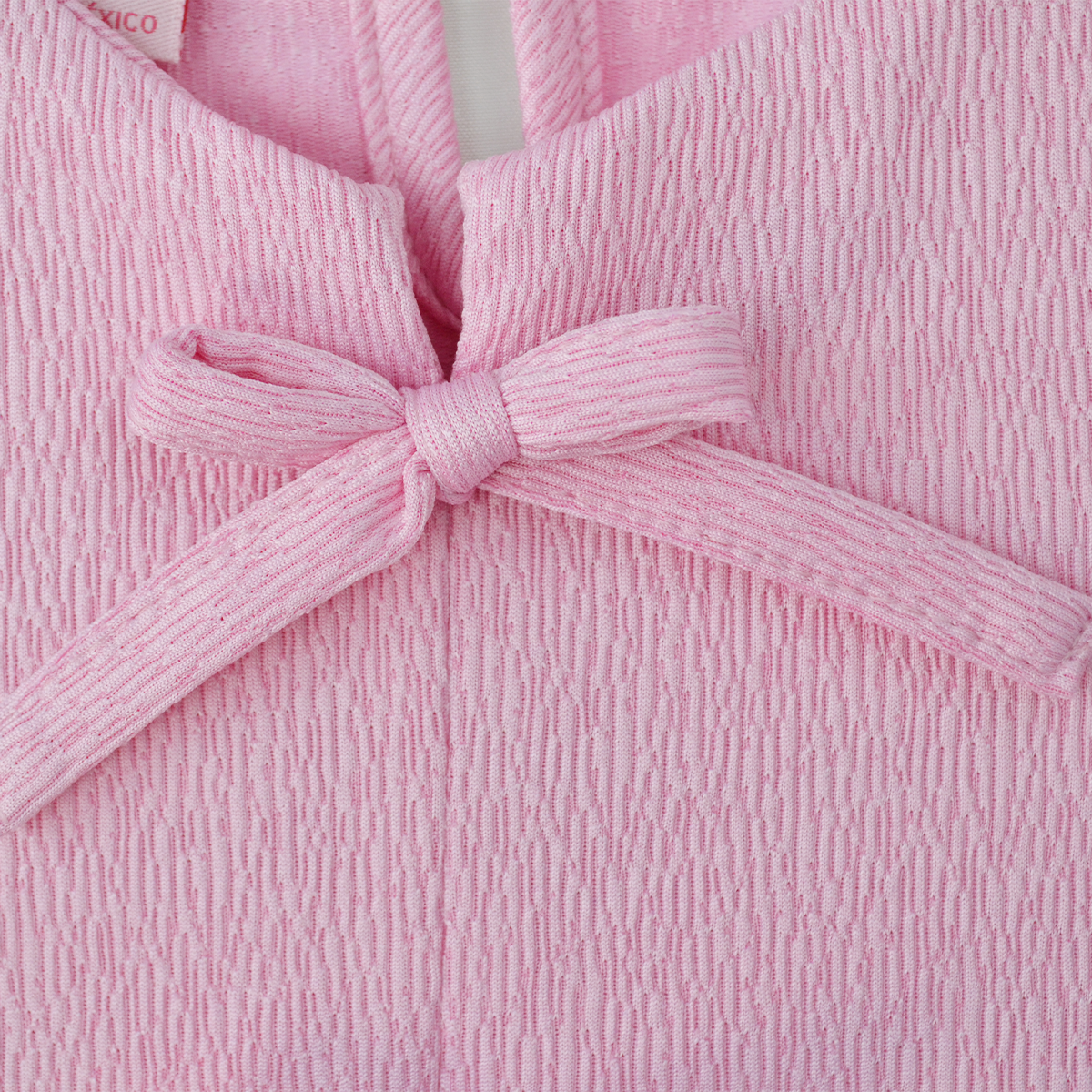 Blusa con tres moños al frente niña Flory BLNI0064