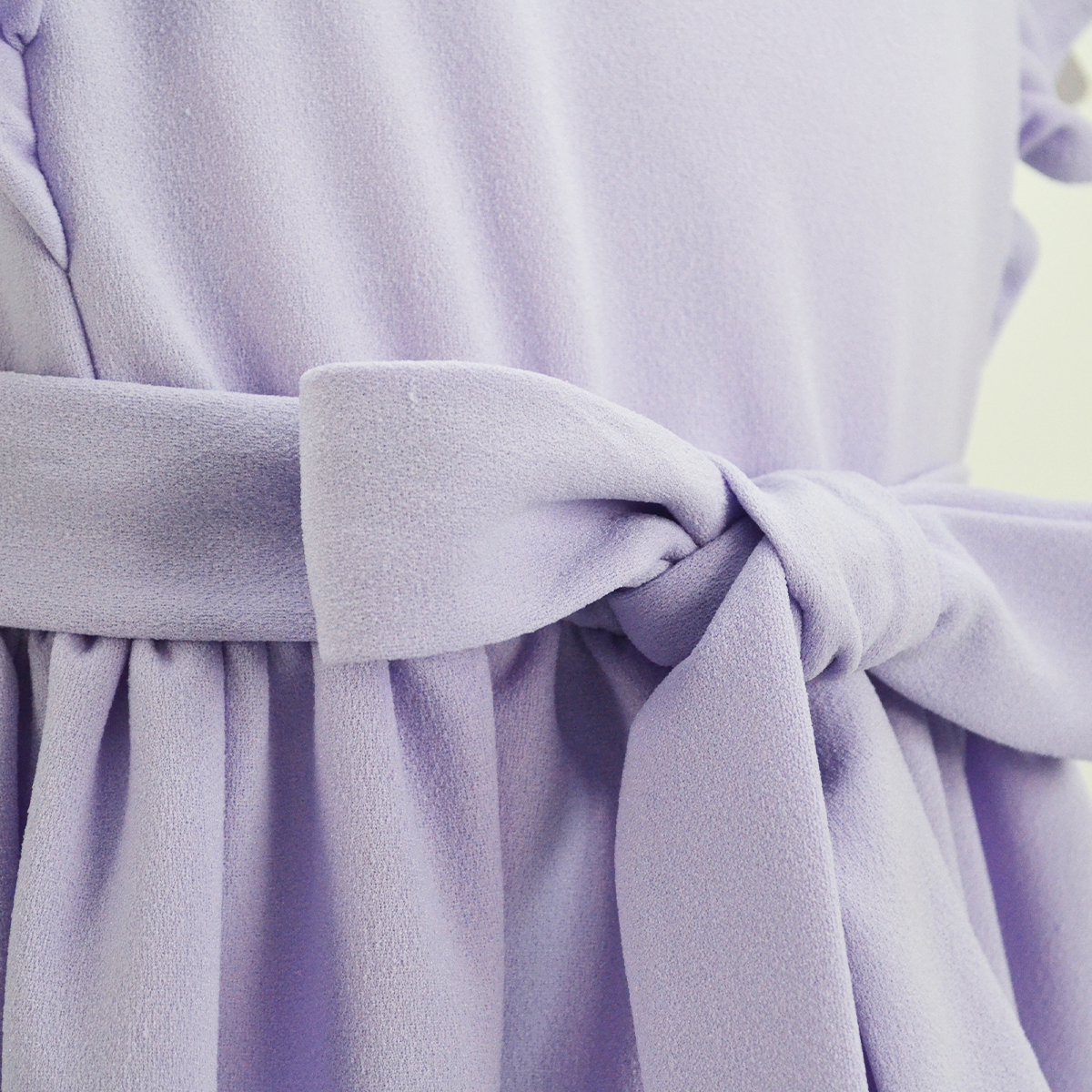 Maxi vestido con cinturón niña Flory MVNI0001