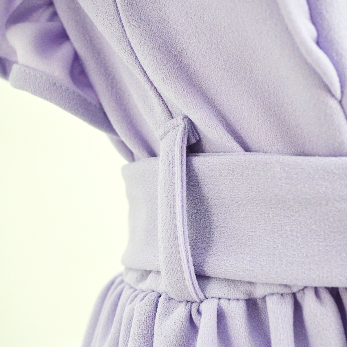 Maxi vestido con cinturón niña Flory MVNI0001