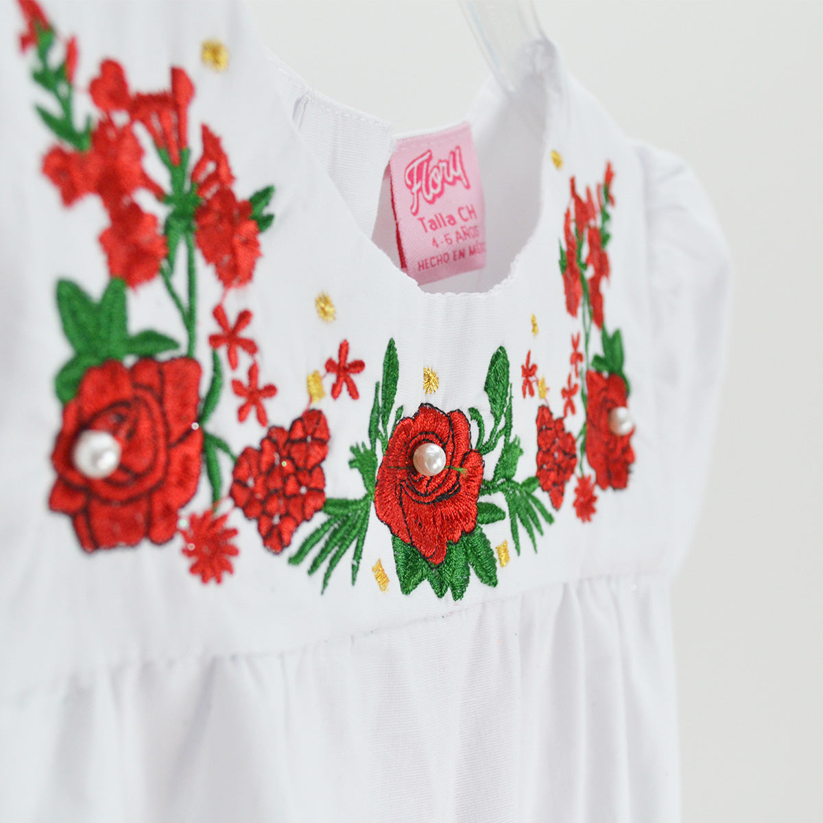 Vestido fiestas patrias niña Flory VENI0155