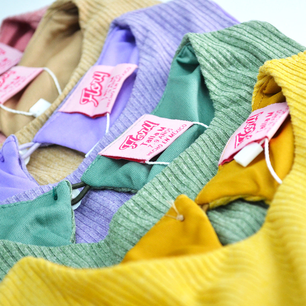 Vestido jaspeado para bebé Flory VEBB0101